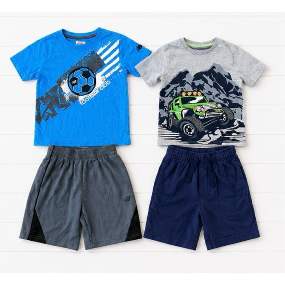 Boys New Balance Tommy Bahama outfit bundle size 6/7